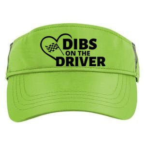 Car Racing Quote Race Wife / Friend Dibs On The Driver Gift Adult Drive Performance Visor