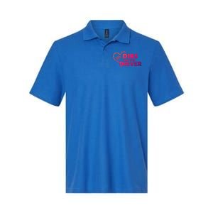 Car Racing Quote Race Wife / Friend Dibs On The Driver Gift Softstyle Adult Sport Polo