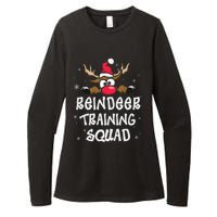 Christmas Running Reindeer Runner Training Squad Team Gifts  Womens CVC Long Sleeve Shirt