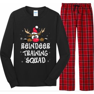 Christmas Running Reindeer Runner Training Squad Team Gifts  Long Sleeve Pajama Set