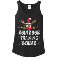 Christmas Running Reindeer Runner Training Squad Team Gifts  Ladies Essential Tank