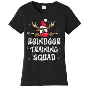 Christmas Running Reindeer Runner Training Squad Team Gifts  Women's T-Shirt