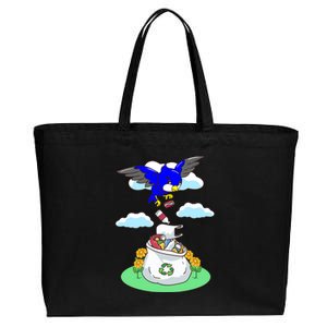 Cute Recycling Reduce Reuse Recycle Pollution Earth Day Great Gift Cotton Canvas Jumbo Tote