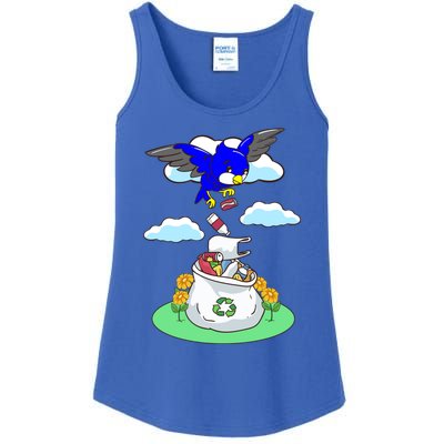 Cute Recycling Reduce Reuse Recycle Pollution Earth Day Cute Gift Ladies Essential Tank