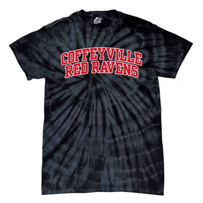 Coffeyville Red R.Avens Community College Tie-Dye T-Shirt