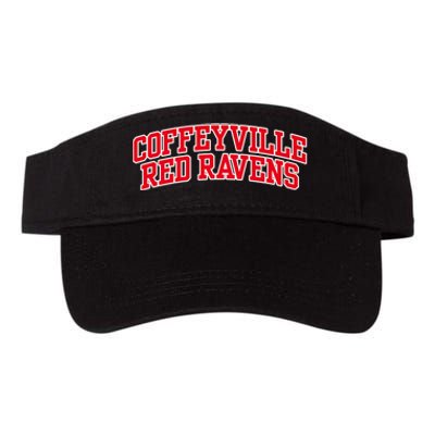 Coffeyville Red R.Avens Community College Valucap Bio-Washed Visor