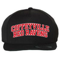 Coffeyville Red R.Avens Community College Wool Snapback Cap