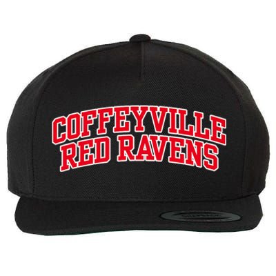 Coffeyville Red R.Avens Community College Wool Snapback Cap