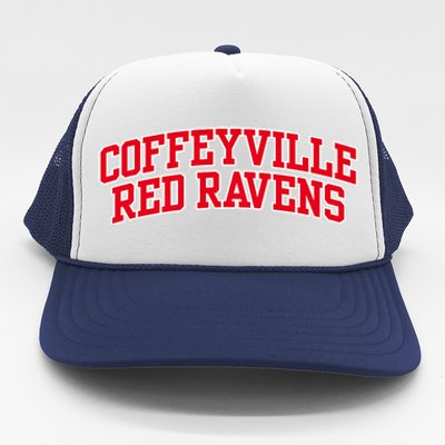 Coffeyville Red R.Avens Community College Trucker Hat