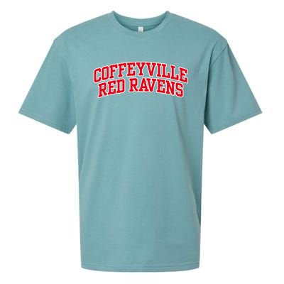 Coffeyville Red R.Avens Community College Sueded Cloud Jersey T-Shirt