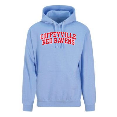 Coffeyville Red R.Avens Community College Unisex Surf Hoodie