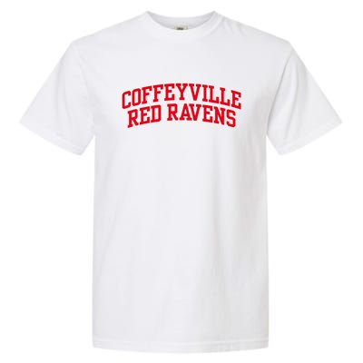 Coffeyville Red R.Avens Community College Garment-Dyed Heavyweight T-Shirt