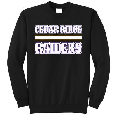 Cedar Ridge Raiders Horizontal Stripes Sweatshirt