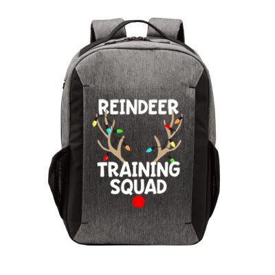 Christmas Running Reindeer Training Squad Matching 5k Vector Backpack