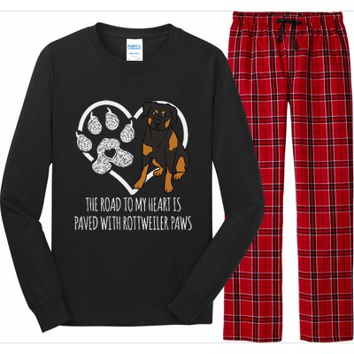 Cute Rottie Rottweiler Saying Long Sleeve Pajama Set