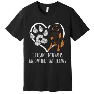 Cute Rottie Rottweiler Saying Premium T-Shirt