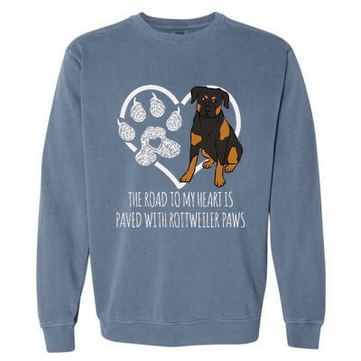 Cute Rottie Rottweiler Saying Garment-Dyed Sweatshirt