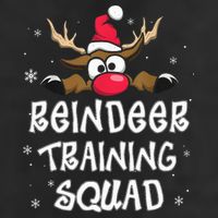 Christmas Running Reindeer Training Squad Team Gifts  Cool Comfort Performance Bucket Hat