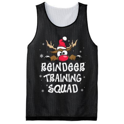 Christmas Running Reindeer Training Squad Team Gifts  Mesh Reversible Basketball Jersey Tank