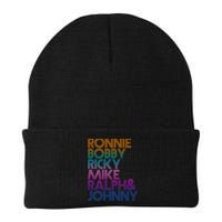 Cool Retro Ronnie Bobby Ricky Mike Ralph And Johnny Beanie
