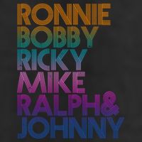 Cool Retro Ronnie Bobby Ricky Mike Ralph And Johnny Trucker Hat