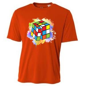 Cool Rubik Rubix Rubics Player Cube Lovers Cute Gift Cooling Performance Crew T-Shirt