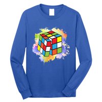 Cool Rubik Rubix Rubics Player Cube Lovers Cute Gift Long Sleeve Shirt