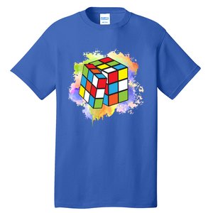 Cool Rubik Rubix Rubics Player Cube Lovers Cute Gift Tall T-Shirt