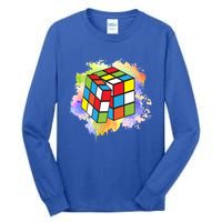 Cool Rubik Rubix Rubics Player Cube Lovers Cute Gift Tall Long Sleeve T-Shirt