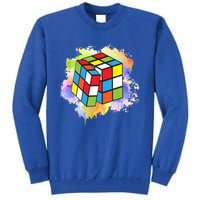 Cool Rubik Rubix Rubics Player Cube Lovers Cute Gift Tall Sweatshirt