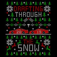 Car Racing Race Fan Funny Ugly Christmas Sweater Party Gift Long Sleeve Shirt