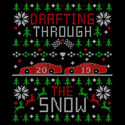 Car Racing Race Fan Funny Ugly Christmas Sweater Party Gift T-Shirt