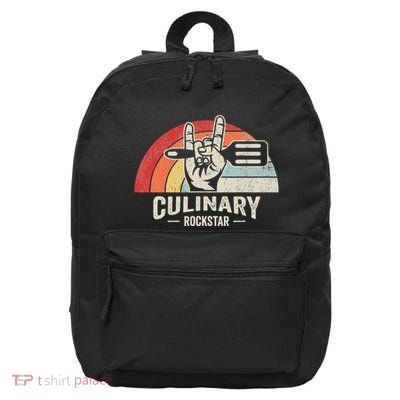 Culinary Rockstar Retro Spatula Groove 16 in Basic Backpack