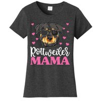 Cute Rottie Rottweiler Mama Shirts Mothers Day Dog Mom Women's T-Shirt