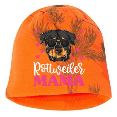 Cute Rottie Rottweiler Mama Funny Mothers Day Dog Mom Kati - Camo Knit Beanie