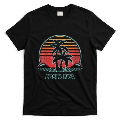 Costa Rica Retro Vintage 80s Style T-Shirt