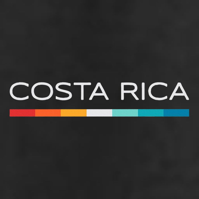 Costa Rica Retro Design Cool Comfort Performance Bucket Hat