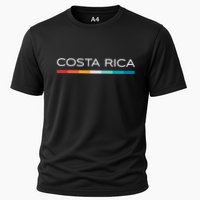 Costa Rica Retro Design Cooling Performance Crew T-Shirt