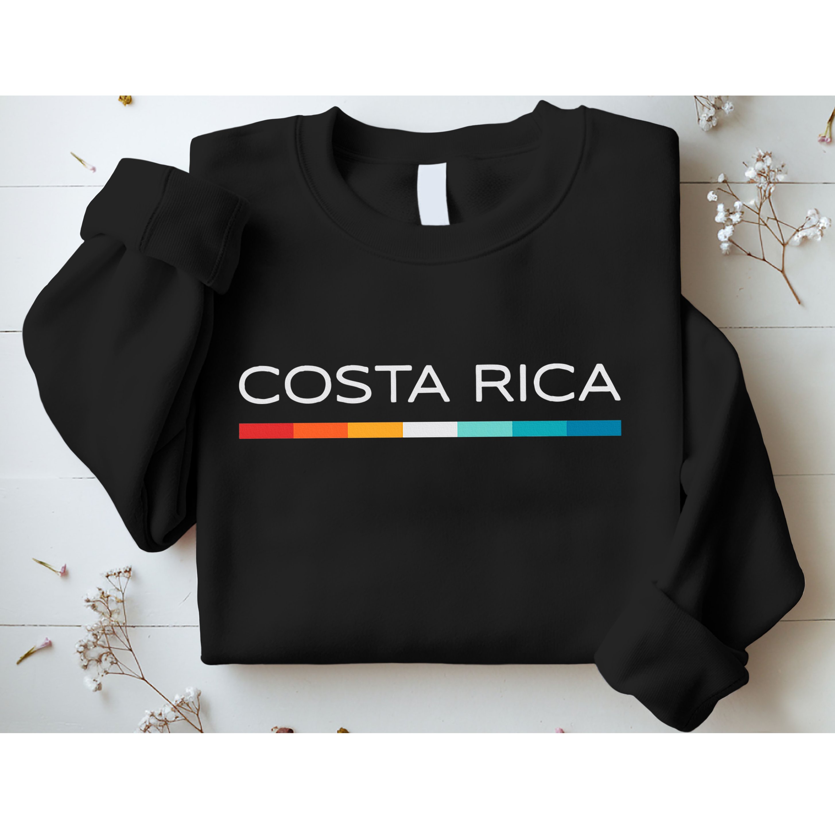 Costa Rica Retro Design Sweatshirt