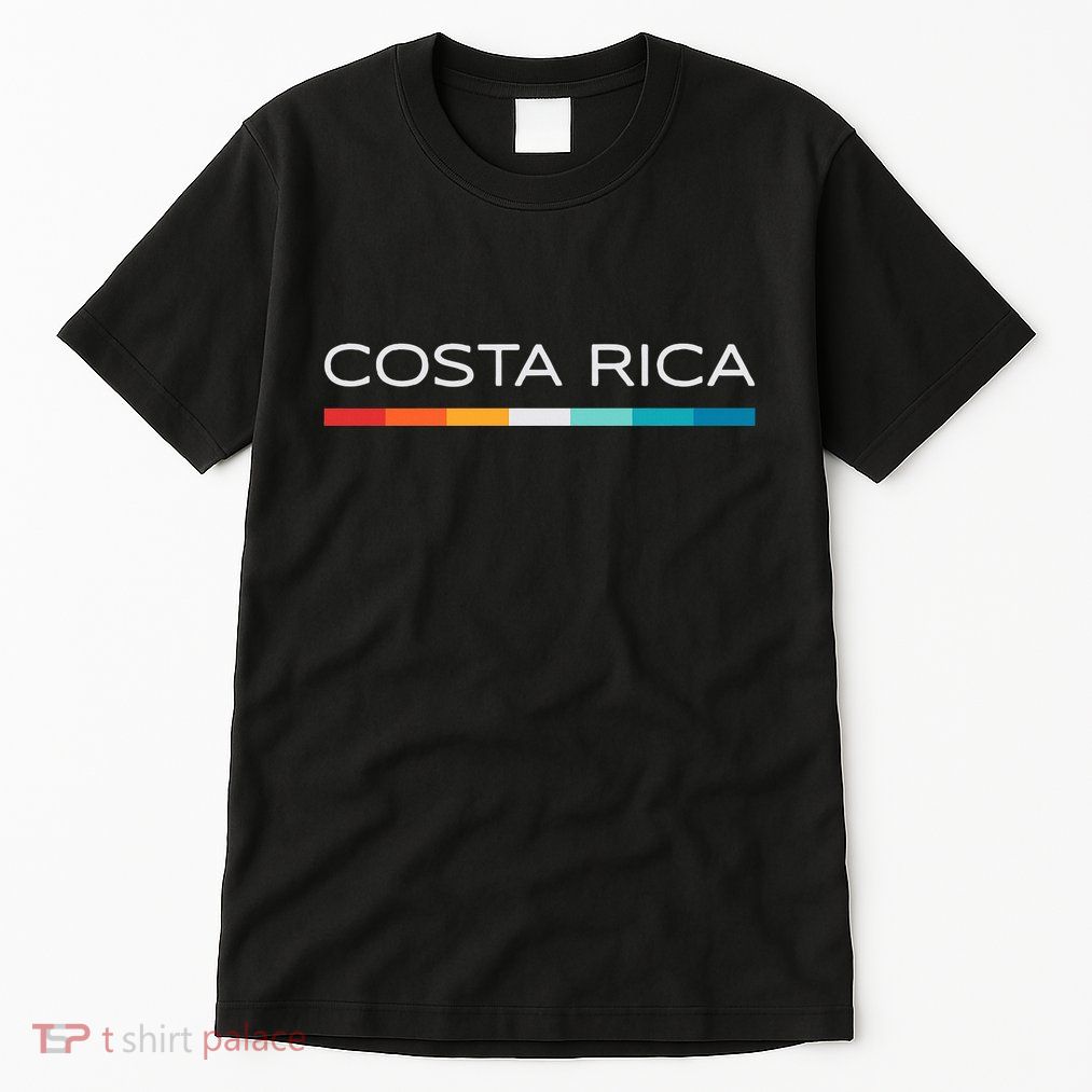 Costa Rica Retro Design Tall T-Shirt
