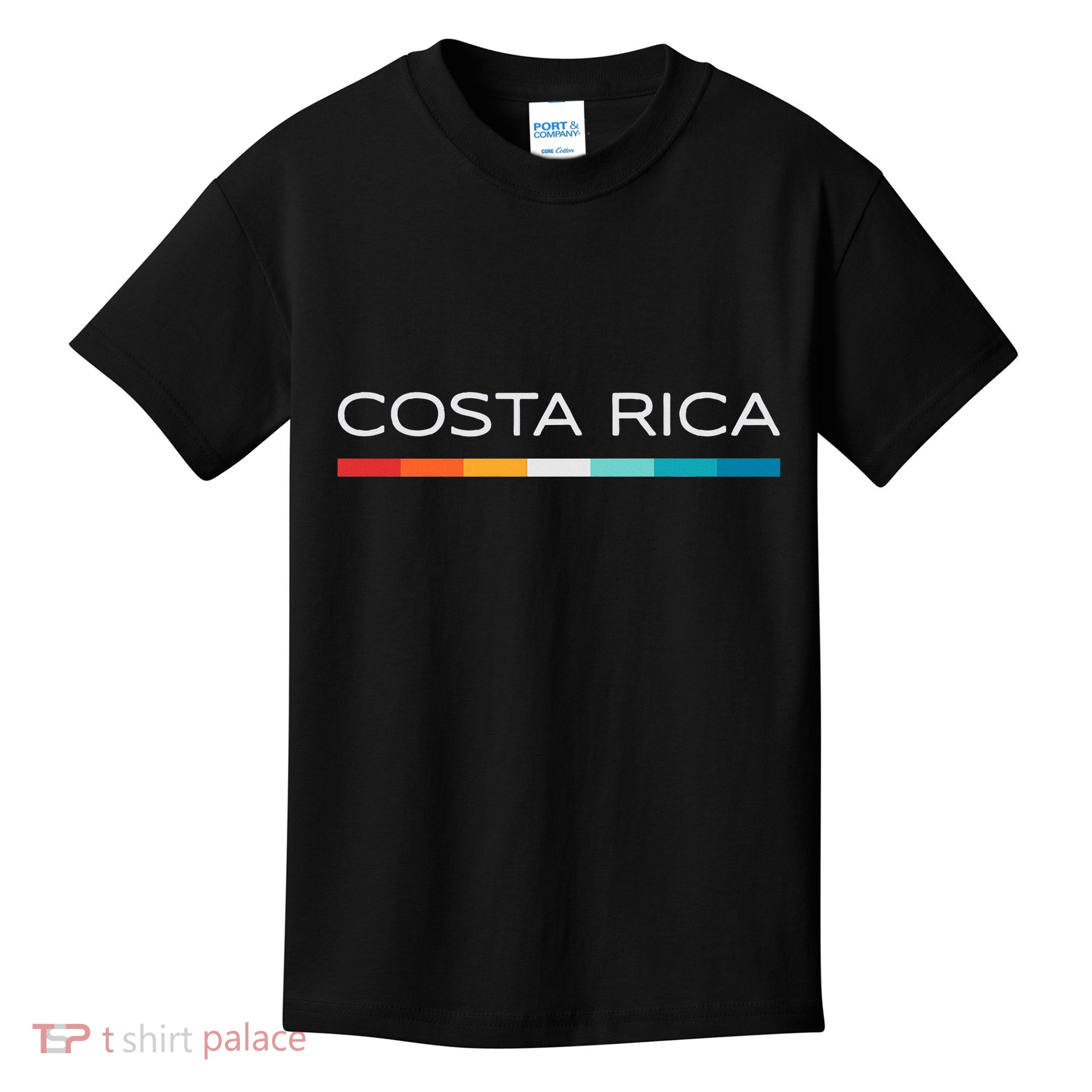 Costa Rica Retro Design Kids T-Shirt