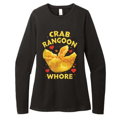 Crab Rangoon, Rangoon Lover Womens CVC Long Sleeve Shirt