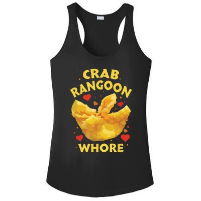 Crab Rangoon, Rangoon Lover Ladies PosiCharge Competitor Racerback Tank