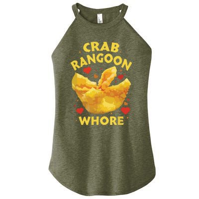 Crab Rangoon, Rangoon Lover Women's Perfect Tri Rocker Tank