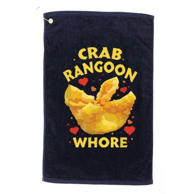 Crab Rangoon, Rangoon Lover Platinum Collection Golf Towel