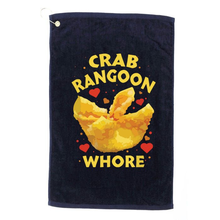 Crab Rangoon, Rangoon Lover Platinum Collection Golf Towel