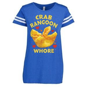 Crab Rangoon, Rangoon Lover Enza Ladies Jersey Football T-Shirt