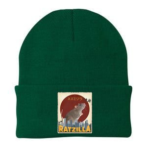 Cute Ratzilla Rat Mouse Japanese Anime Knit Cap Winter Beanie