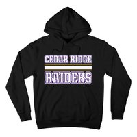 Cedar Ridge Raiders Horizontal Stripes Hoodie