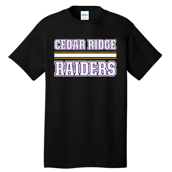 Cedar Ridge Raiders Horizontal Stripes Tall T-Shirt